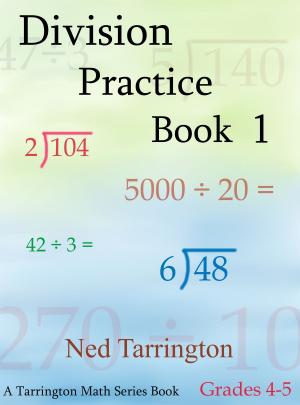 Cover of Division Practice Book 1, Grades 4-5