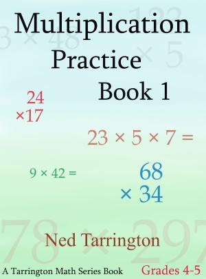 Cover of Multiplication Practice Book 1, Grades 4-5