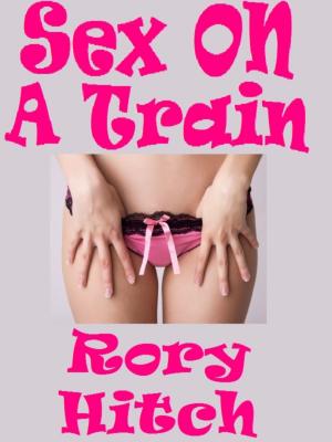 Book cover of Sex On A Train: An Erotic Two Girl Threesome