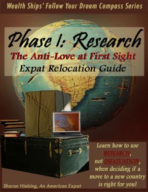 Book cover of The Anti-Love at First Sight Expat Relocation Guide: Phase 1: Research