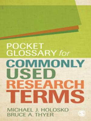Cover of the book Pocket Glossary for Commonly Used Research Terms by Dr. Stuart F. Chen-Hayes, Melissa S. Ockerman, Dr. Erin Chase McCarty Mason