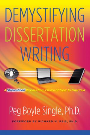 Cover of the book Demystifying Dissertation Writing by Peter Levine