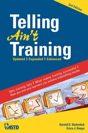 Cover of the book Telling Ain't Training, 2nd edition by Kevin E. O'Connor