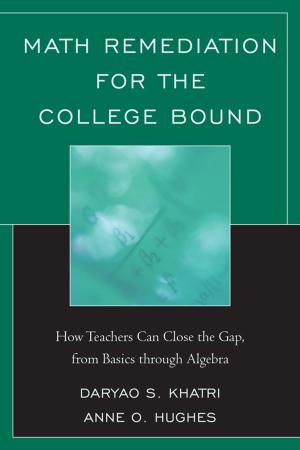 Cover of the book Math Remediation for the College Bound by Sandra Lowery, Sandra Harris