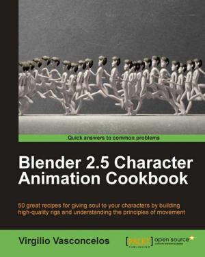 Cover of the book Blender 2.5 Character Animation Cookbook by David Michael Moore