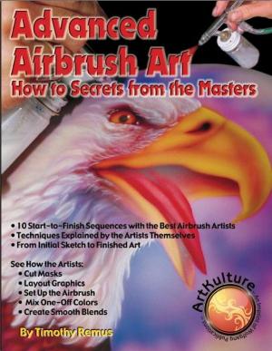 Cover of the book advanced-airbrush-art by 康原, 施並錫
