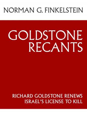 Book cover of Goldstone Recants: Richard Goldstone Renews Israels License to Kill
