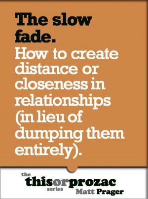 Cover of the book The Slow Fade: How To Create Distance Or Closeness In Relationships (In Lieu Of Dumping Them Entirely) by Ravi Mangla