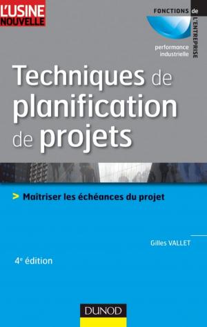 Cover of the book Techniques de planification de projets - 4ème édition by Catherine Paris