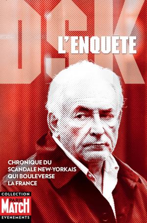Book cover of DSK l'enquête - chronique du scandale New-Yorkais qui bouleverse la France