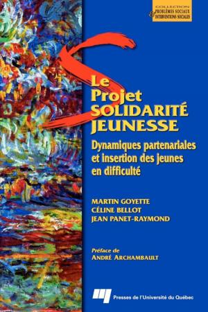 Cover of the book Le projet Solidarité Jeunesse by Nathalie Bigras, Caroline Bouchard