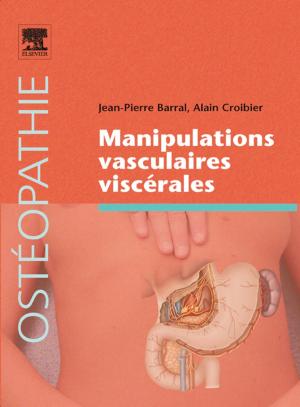 Book cover of Manipulations vasculaires viscérales