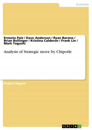 bigCover of the book Analysis of Strategic move by Chipotle by 