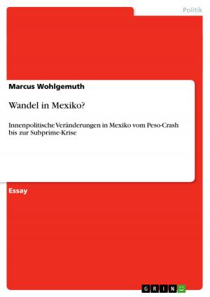 Cover of the book Wandel in Mexiko? by Jörn Fritsche