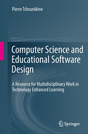Cover of the book Computer Science and Educational Software Design by Birgit Kumbrink