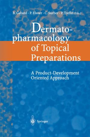Cover of the book Dermatopharmacology of Topical Preparations by Bernard D. Coleman, Hershel Markovitz, W. Noll