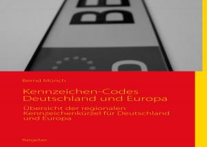 Cover of the book Autokennzeichen-Codes Deutschland und Europa by Jutta Judy Bonstedt Kloehn