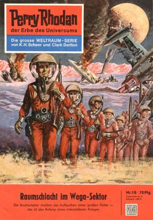 Cover of the book Perry Rhodan 10: Raumschlacht im Wega-Sektor by Kelcey Coe