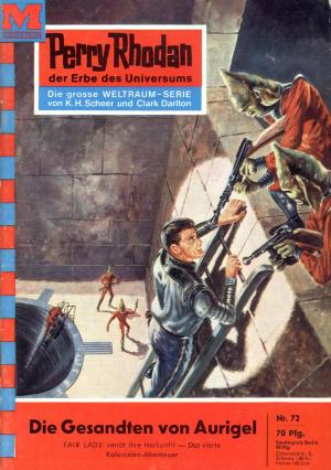 Book cover of Perry Rhodan 72: Die Gesandten von Aurigel
