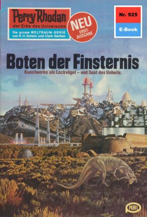 Book cover of Perry Rhodan 925: Boten der Finsternis