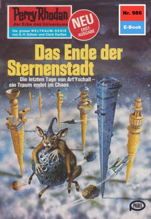 Book cover of Perry Rhodan 986: Das Ende der Sternenstadt