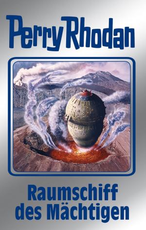 Book cover of Perry Rhodan 104: Raumschiff des Mächtigen (Silberband)