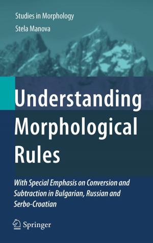 Cover of the book Understanding Morphological Rules by J. Ex