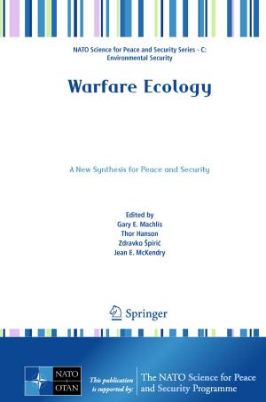Cover of the book Warfare Ecology by J. Bruyn, L. Peese Binkhorst-Hoffscholte, B. Haak, S.H. Levie, P.J.J. van Thiel
