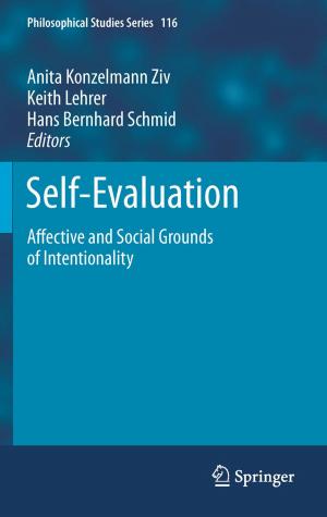 Cover of the book Self-Evaluation by F. Von Kutschera