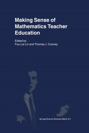 Cover of the book Making Sense of Mathematics Teacher Education by Richard Brooks