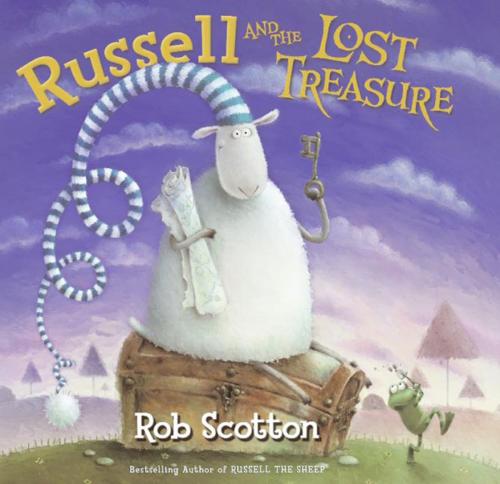 Cover of the book Russell and the Lost Treasure by Rob Scotton, HarperCollins
