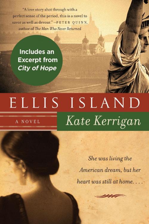 Cover of the book Ellis Island by Kate Kerrigan, William Morrow Paperbacks