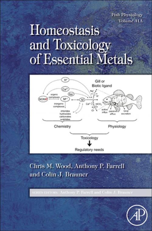 Cover of the book Fish Physiology: Homeostasis and Toxicology of Essential Metals by Colin J. Brauner, Chris M. Wood, Anthony P. Farrell, Elsevier Science