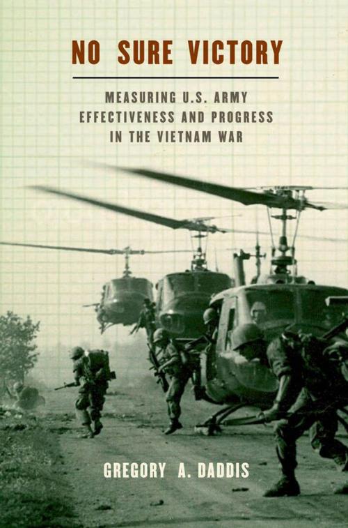 Cover of the book No Sure Victory by Gregory A. Daddis, Oxford University Press