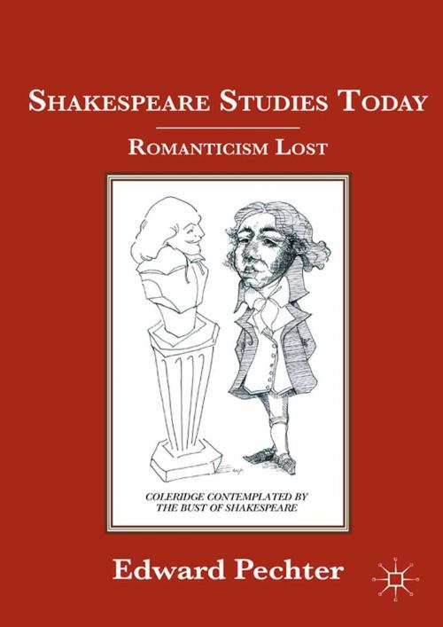 Cover of the book Shakespeare Studies Today by E. Pechter, Palgrave Macmillan US