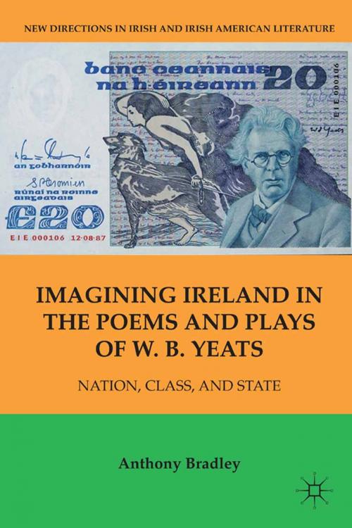 Cover of the book Imagining Ireland in the Poems and Plays of W. B. Yeats by A. Bradley, Palgrave Macmillan US