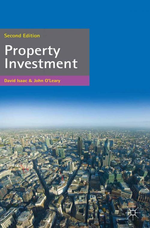 Cover of the book Property Investment by David Isaac, John O'Leary, Macmillan Education UK
