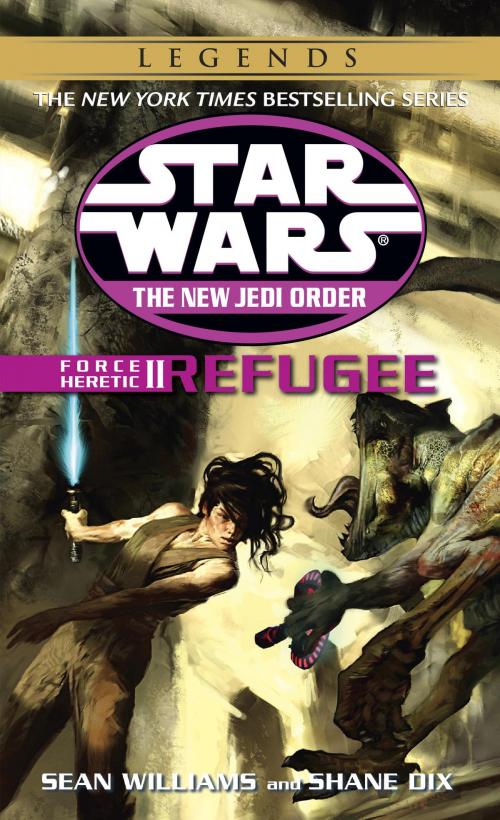 Cover of the book Refugee: Star Wars Legends (The New Jedi Order: Force Heretic, Book II) by Sean Williams, Shane Dix, Random House Publishing Group