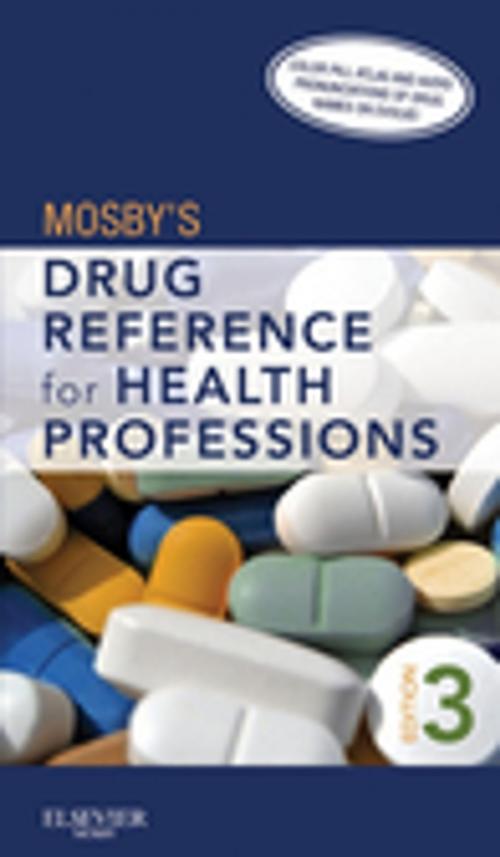Cover of the book Mosby's Drug Reference for Health Professions - E-Book by Mosby, Elsevier Health Sciences