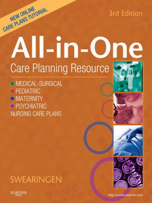 Cover of the book All-In-One Care Planning Resource - E-Book by Pamela L. Swearingen, Elsevier Health Sciences