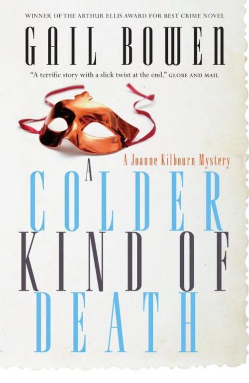 Cover of the book A Colder Kind of Death by Gail Bowen, McClelland & Stewart