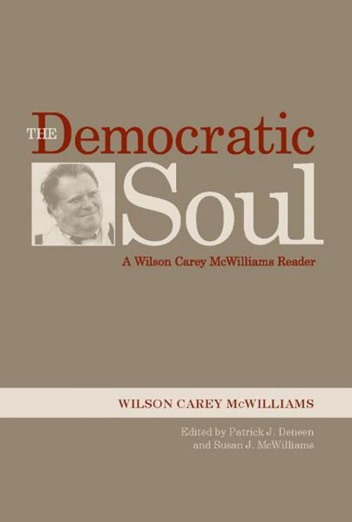 Cover of the book The Democratic Soul by Wilson Carey McWilliams, The University Press of Kentucky