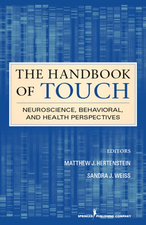 Cover of the book The Handbook of Touch by , Springer Publishing Company
