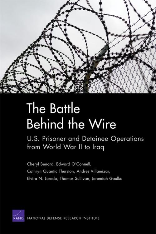 Cover of the book The Battle Behind the Wire by Cheryl Benard, Edward O'Connell, Cathryn Quantic Thurston, Andres Villamizar, Elvira N. Loredo, RAND Corporation