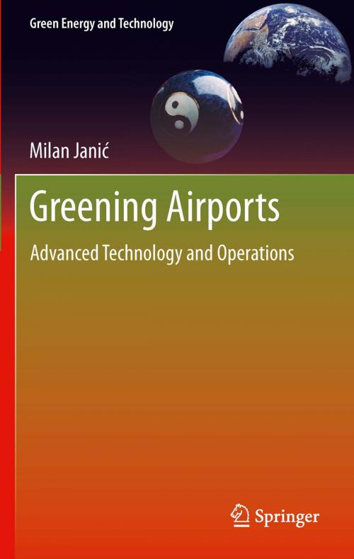 Cover of the book Greening Airports by Milan Janić, Springer London