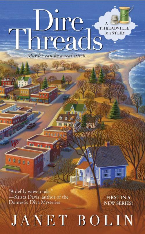 Cover of the book Dire Threads by Janet Bolin, Penguin Publishing Group