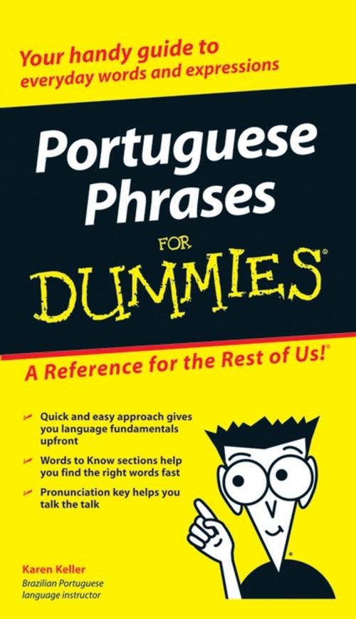 Cover of the book Portuguese Phrases For Dummies by Karen Keller, Wiley