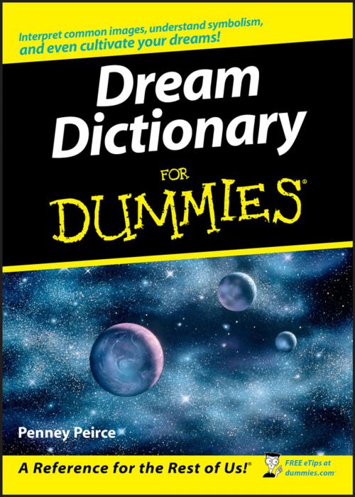 Cover of the book Dream Dictionary For Dummies by Penney Peirce, Wiley
