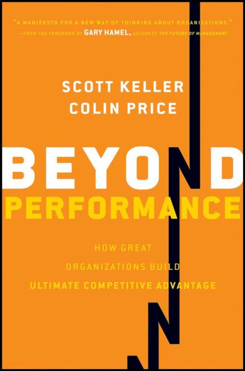 Cover of the book Beyond Performance by Scott Keller, Colin Price, Wiley