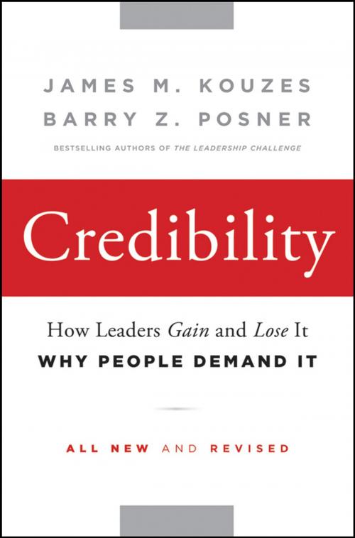 Cover of the book Credibility by James M. Kouzes, Barry Z. Posner, Wiley